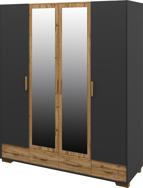 Шкаф ELVA Нодо NEM01HP-2D2Z4S-1890/620/2200 (02) - фото