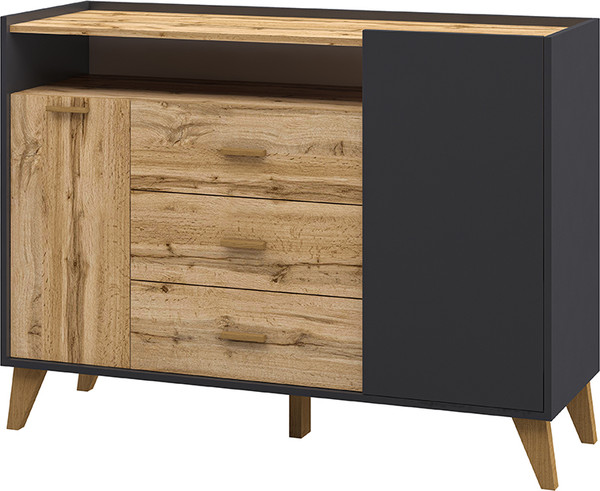 Тумба ELVA Нодо NEM01T-2D3S-1340/400/950 (02) - фото