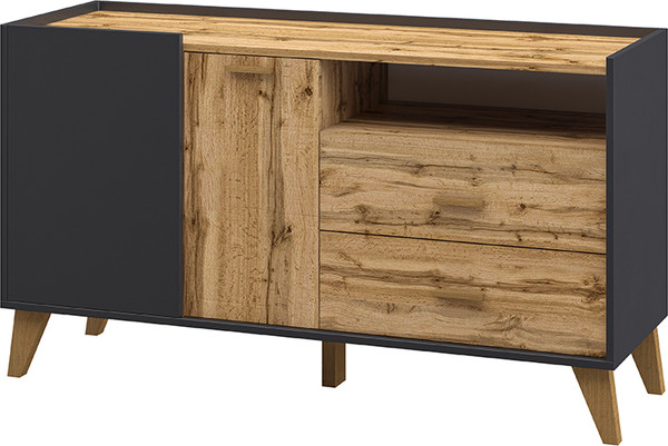 Тумба ELVA Нодо NEM01T-2D2S-1340/400/740 (02) - фото