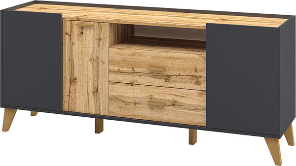 Тумба ELVA Нодо NEM01T-3D2S-1740/400/740 (02) - фото