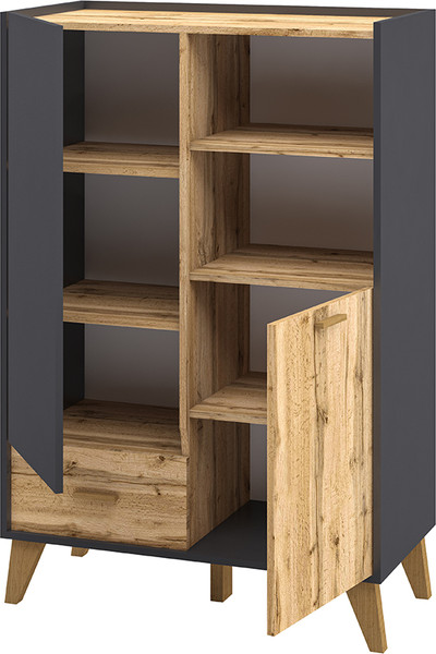 Шкаф ELVA Нодо NEM01HS-2D1S-810/400/1320 (02)