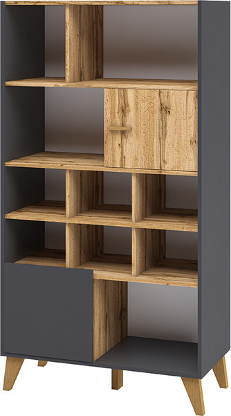 Стеллаж ELVA Нодо NEM01HS-2D-810/400/1640 (02) - фото