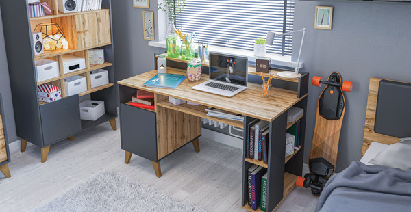 Стеллаж ELVA Нодо NEM01HS-2D-810/400/1640 (02)