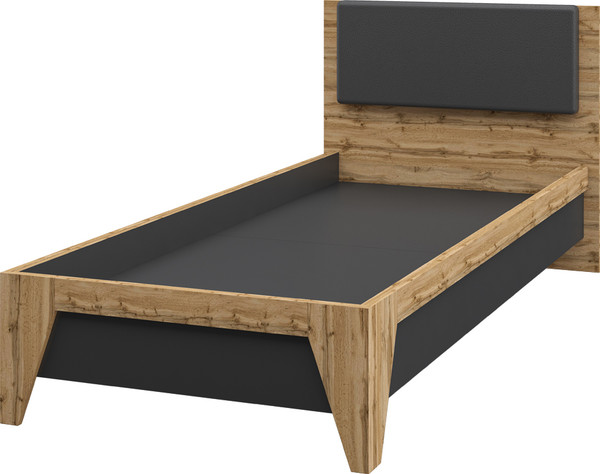 Односпальная кровать ELVA Нодо NEM01K-990/2090/1000 (02) - фото