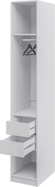 Каркас шкафа ELVA Брис NEM02HP-2S-400/580/2400 (03) - фото