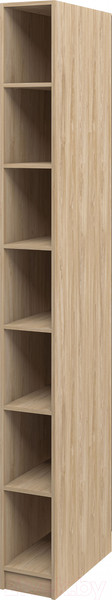 Стеллаж ELVA Брис NEM02HS-250/580/2400 (15) (дуб прованс) - фото
