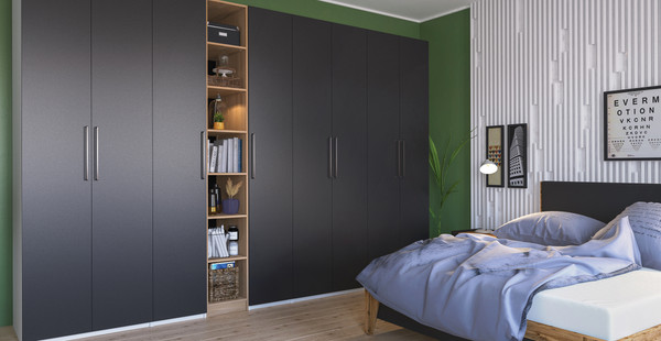 Стеллаж ELVA Брис NEM02HS-400/580/2400 (15)