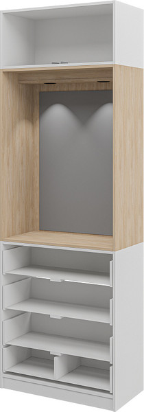 Секция в прихожую ELVA Брис NEM02HS-2D1Z4S-800/450/2400 (20)