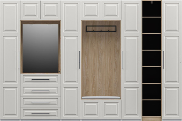 Секция в прихожую ELVA Брис NEM02HS-4D-800/450/2400 (21)