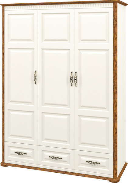 Шкаф ELVA Лазаро NEM03HP-3D3S-1650/630/2200 (26) - фото