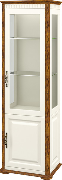 Шкаф с витриной ELVA Лазаро NEM03HS-1D1V-640/2000/480 (26) - фото