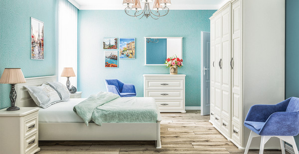 Двуспальная кровать ELVA Лазаро NEM03K-1970/2120/1000 (27)