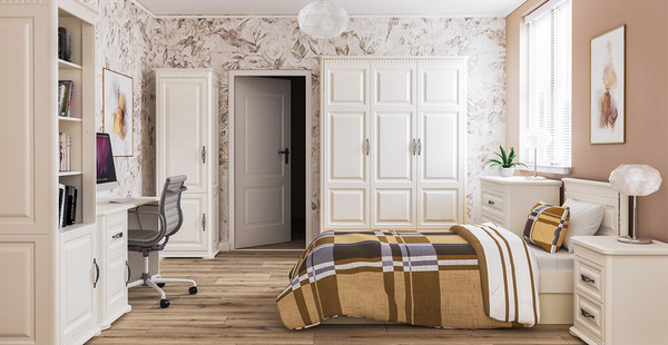 Шкаф ELVA Лазаро NEM03HP-3D3S-1650/630/2200 (27)