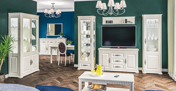 Журнальный столик ELVA Лазаро NEM03SG-1100/600/500 (27) (крем)