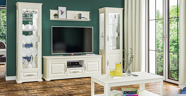 Журнальный столик ELVA Лазаро NEM03SG-1100/600/500 (27) (крем)