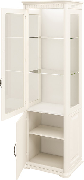 Шкаф с витриной ELVA Лазаро NEM03HS-1D1V-640/2000/480 (27)