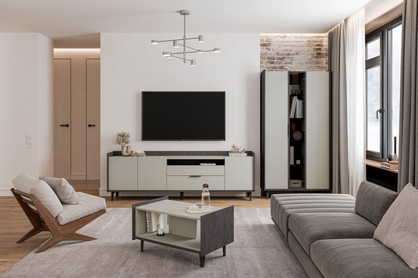 Журнальный столик ELVA Эссен NEM04SG-800/500/460 (29)