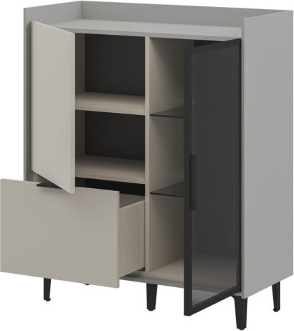 Тумба ELVA Эссен NEM04T-1D1V1S-930/400/1110 (30)