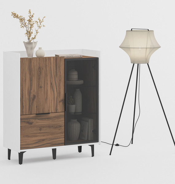 Тумба ELVA Эссен NEM04T-1D1V1S-930/400/1110 (31)