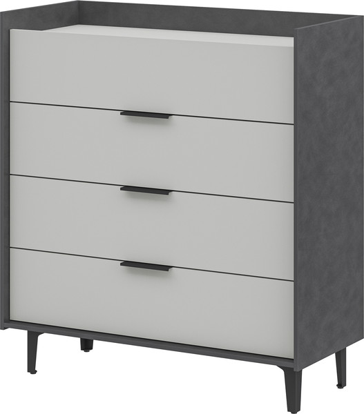 Комод ELVA Эссен NEM04T-4S-930/400/1020 (29) - фото