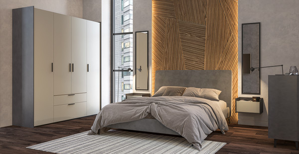 Прикроватная тумба ELVA Эссен NEM04T-1S-450/360/280 (29)