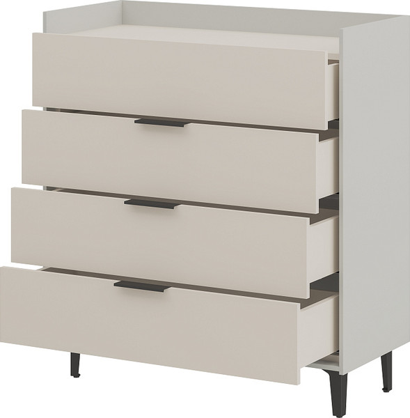 Комод ELVA Эссен NEM04T-4S-930/400/1020 (30) - фото