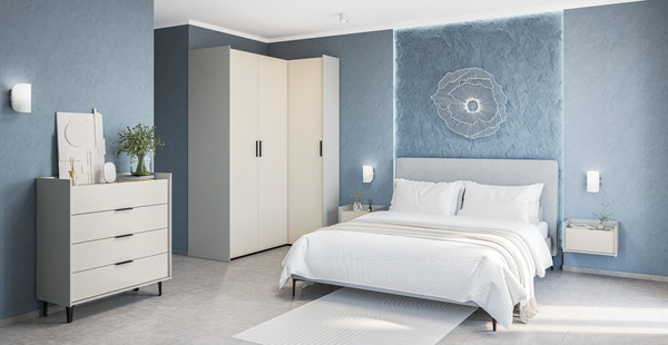 Шкаф ELVA Эссен NEM04HC-3D-1480/1120/2310 (30)