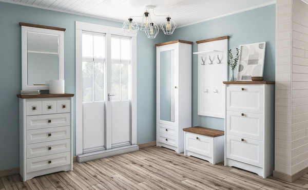 Зеркало ELVA Вилла NEM07ZW-640/50/960 (04)