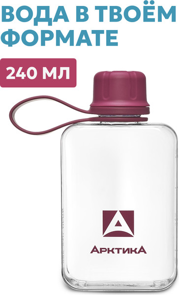 Бутылка для воды Арктика 727-240-BERR