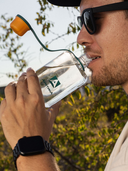 Бутылка для воды Арктика 727-240-ORGN