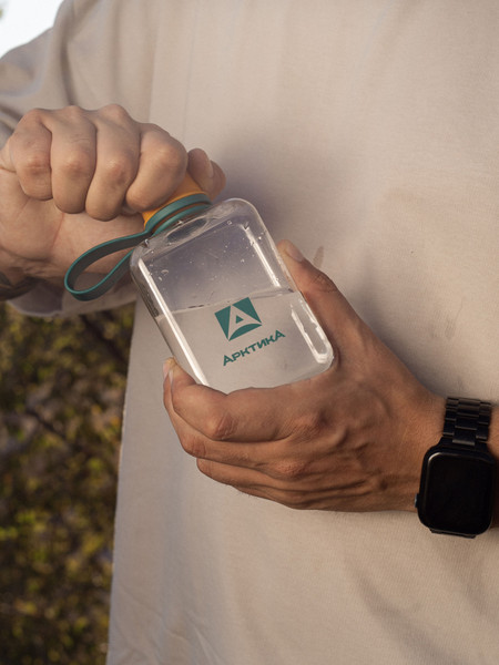 Бутылка для воды Арктика 727-240-ORGN