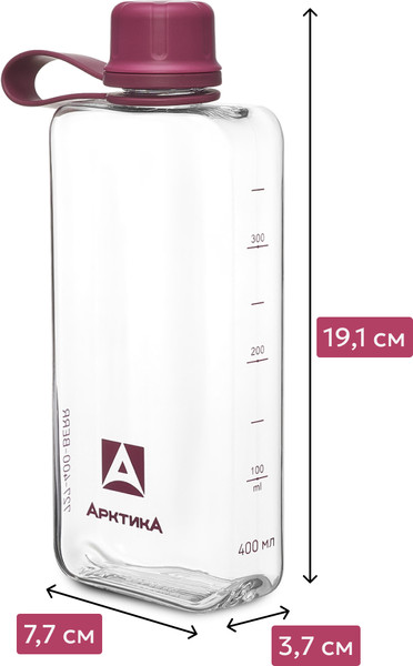 Бутылка для воды Арктика 727-400-BERR