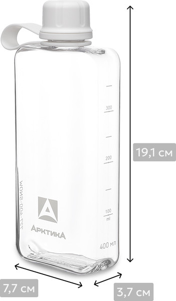 Бутылка для воды Арктика 727-400-SNOW