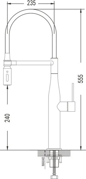 Смеситель Shevanik S123C-1