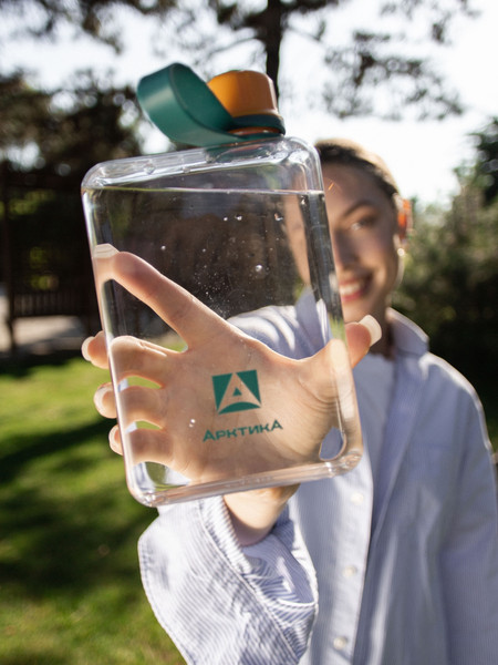 Бутылка для воды Арктика 727-500-ORGN