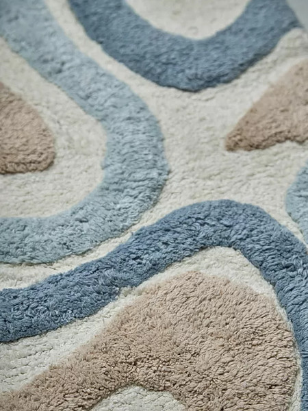 Коврик для ванной Tkano Ethnic Tkano Flow / TK25-BM0002