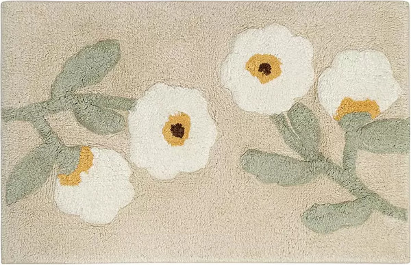 Коврик для ванной Tkano Ethnic Tkano Flowers / TK25-BM0004 - фото