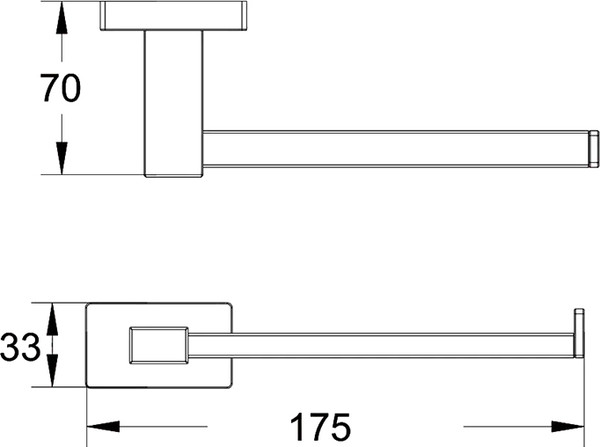 Держатель для туалетной бумаги Shevanik SG5615H