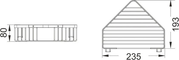 Полка для ванной Shevanik SW01C