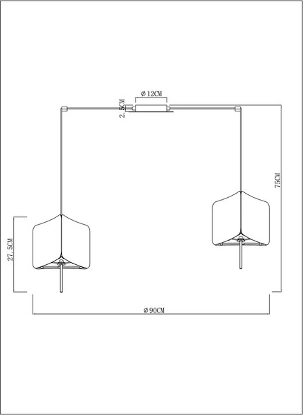 Люстра Arte Lamp A7084SP-8BK