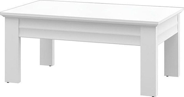 Журнальный столик ELVA Риволо NEM05SG-1100/600/470 (35) (белый) - фото