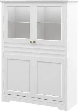 Шкаф с витриной ELVA Риволо NEM05HS-2D2V-1100/400/1500 (35) - фото