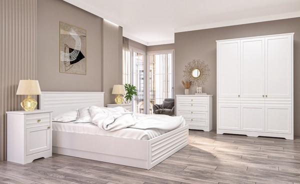 Двуспальная кровать ELVA Риволо NEM05K-1690/2080/1000 (35)