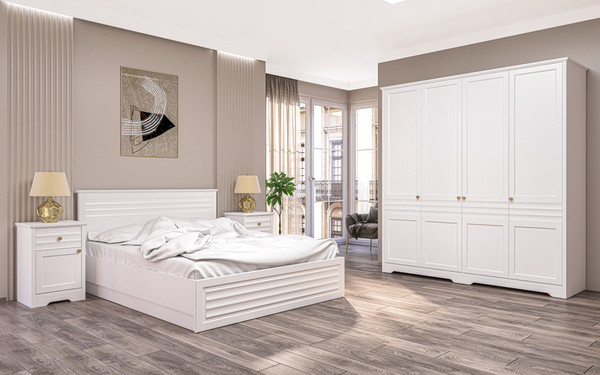 Двуспальная кровать ELVA Риволо NEM05K-1690/2080/1000 (35)