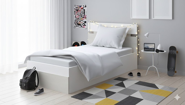 Односпальная кровать Proson Milton с ПМ 90x200