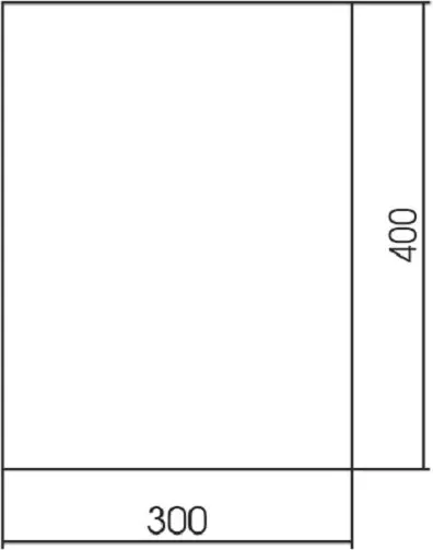 Зеркало Silver Mirrors прямоугольник 30x40 / 00000538