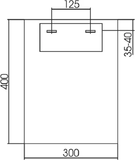Зеркало Silver Mirrors прямоугольник 30x40 / 00000538