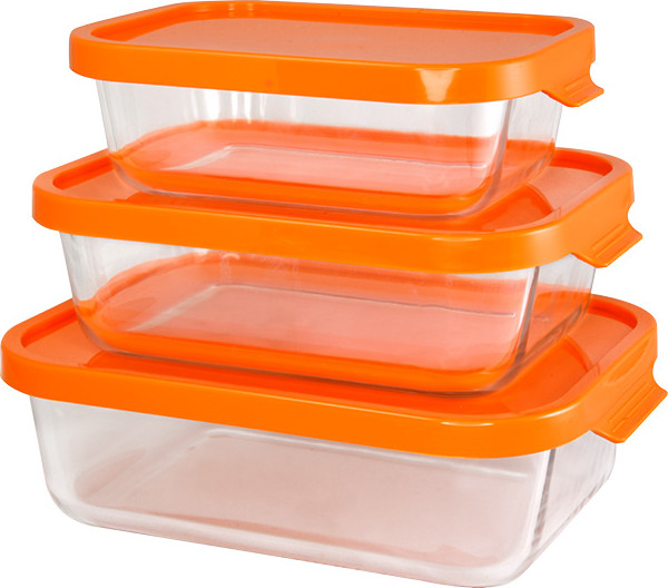 Набор контейнеров Oursson CG3203SS - фото