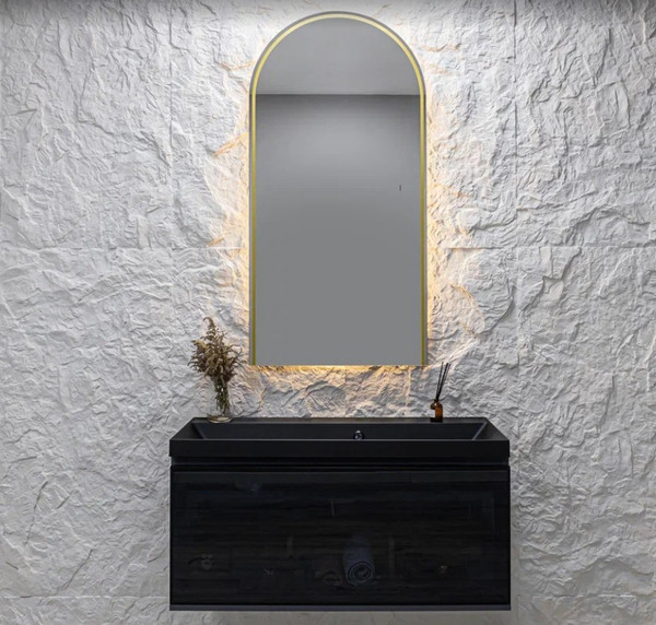 Зеркало Silver Mirrors Vita Gold-ТХ 60x120 / LED-00003120 - фото