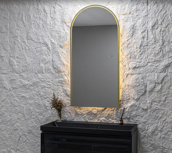 Зеркало Silver Mirrors Vita Gold-ТХ 60x120 / LED-00003120